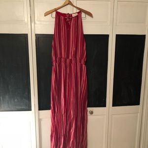 Red striped maxi dress Target - Universal Threads